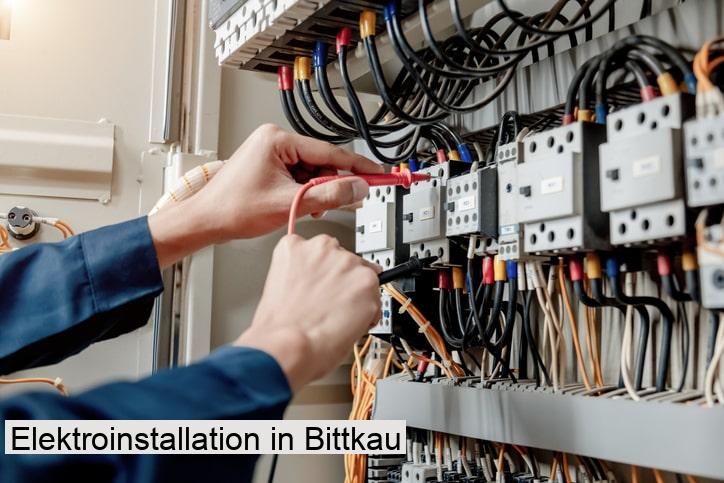 Elektroinstallation in Bittkau