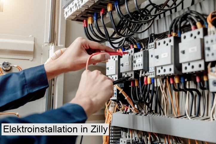 Elektroinstallation in Zilly