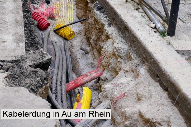 Kabelerdung in Au am Rhein