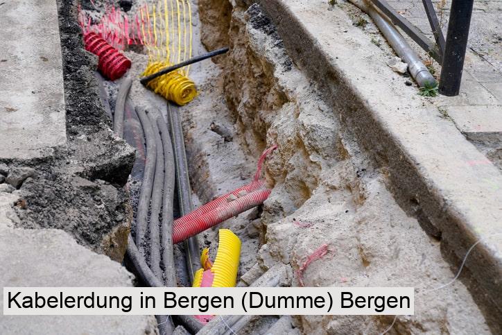 Kabelerdung in Bergen (Dumme) Bergen