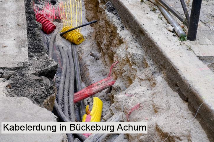 Kabelerdung in Bückeburg Achum