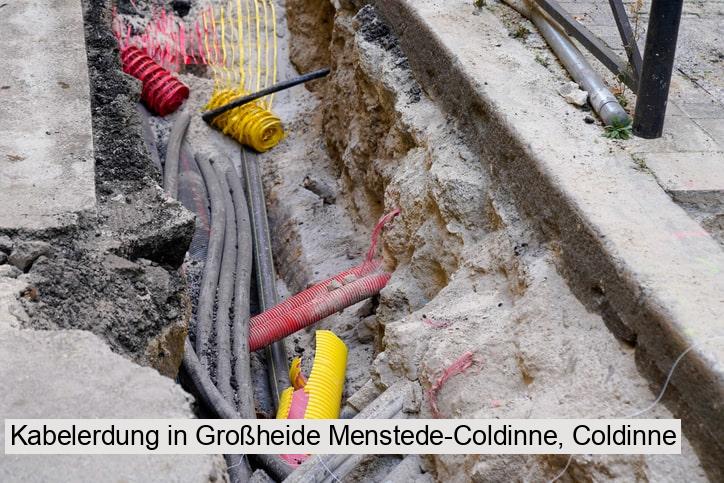 Kabelerdung in Großheide Menstede-Coldinne, Coldinne