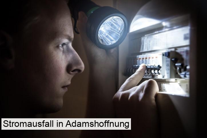 Stromausfall in Adamshoffnung