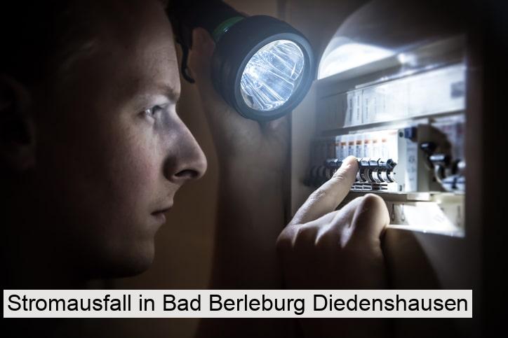 Stromausfall in Bad Berleburg Diedenshausen