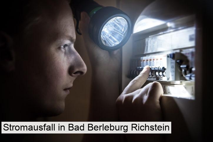 Stromausfall in Bad Berleburg Richstein
