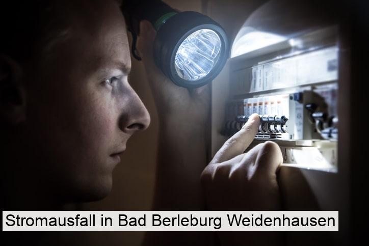 Stromausfall in Bad Berleburg Weidenhausen