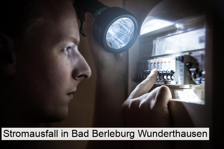 Stromausfall in Bad Berleburg Wunderthausen