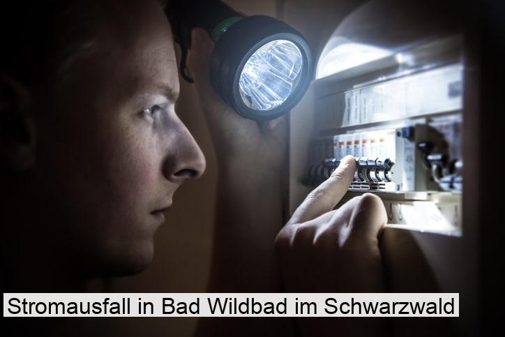 Stromausfall in Bad Wildbad im Schwarzwald
