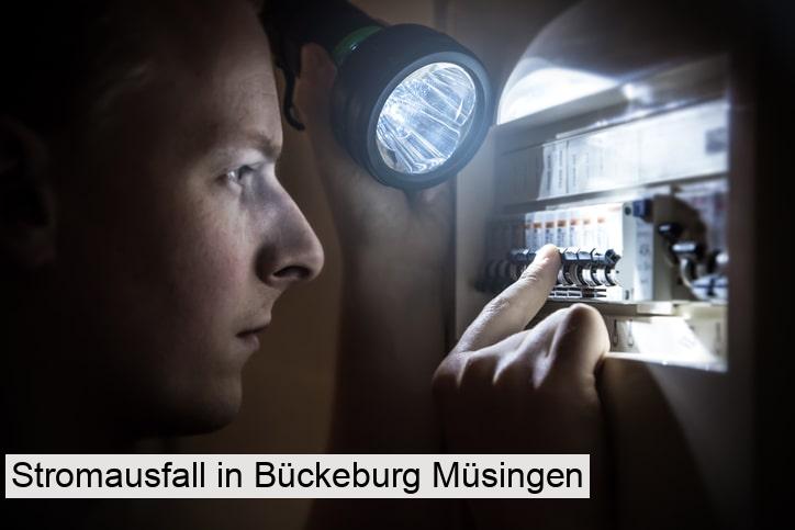 Stromausfall in Bückeburg Müsingen