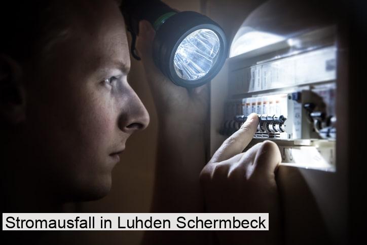 Stromausfall in Luhden Schermbeck