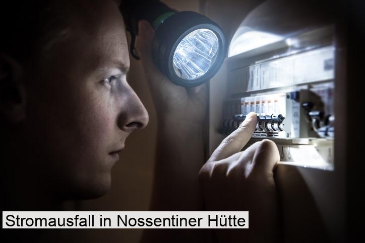 Stromausfall in Nossentiner Hütte