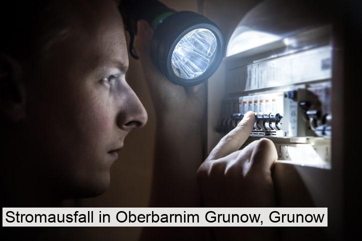 Stromausfall in Oberbarnim Grunow, Grunow